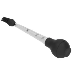 Kalkun Baster Nål med Sauce Pensel Barbecue Olie Dryp Krydderi Tube Værktøj Sauce Nål Sort Sale