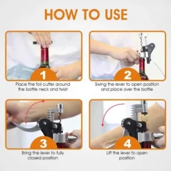 Kanin Vinflaskeåbner Proptrækker Vinåbner Vinflaskeåbner Værktøj Gaveæske til Indflytterbryllup New