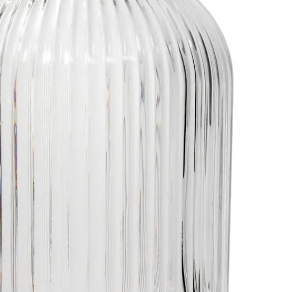 Karaffel | NATIA | rillet med prop, transparent | 1 l | 890999 Hot