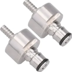 Karboneringshætte med O-ring Rustfrit stål Karbonatdæksel Hjemmeølbrygningsudstyr (2 stk.) Online