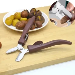 Kastanjeskærer/skræller i rustfrit stål Online