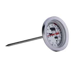 Køkkentermometre>Kød- og grilltermometer med tydelig temperaturvisning