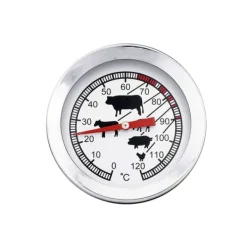 Køkkentermometre>Kød- og grilltermometer med tydelig temperaturvisning