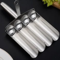 Kødbolleform med ske i rustfrit stål Clearance