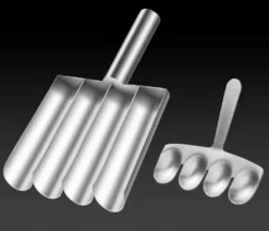 Kødbolleform med ske i rustfrit stål Clearance