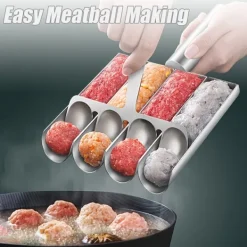 Kødbolleform med ske i rustfrit stål Clearance