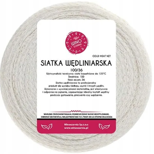 Kødnet til rygning af skinke og kød 100/48 - 50m Online