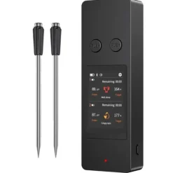 Kødstermometer, Bluetooth-forbindelse, Dobbeltprober,369