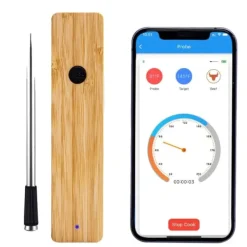 Køkkentermometre>Kødstermometer, Trådløst, Lang Batterilevetid,JX168