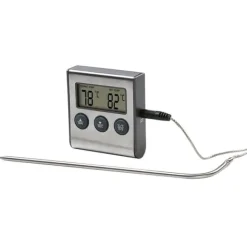 Køkkentermometre>Kødtermometer Digital Timer Kabel Sensor