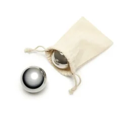 Whiskysten>Kikkerland Whiskey-kugler i rustfrit stål (BA88)