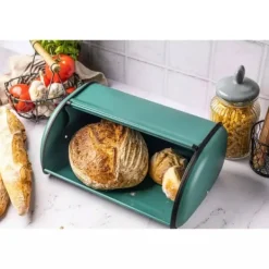 Brødkasser & Brødposer>KINGHOFF KH-1755 STÅLBRØDÆSKE grøn