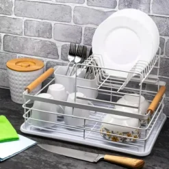 Opvaskestativer & Tørrestativer>KINGHOFF KH-1798 TØRREAFFADE TIL SERVED