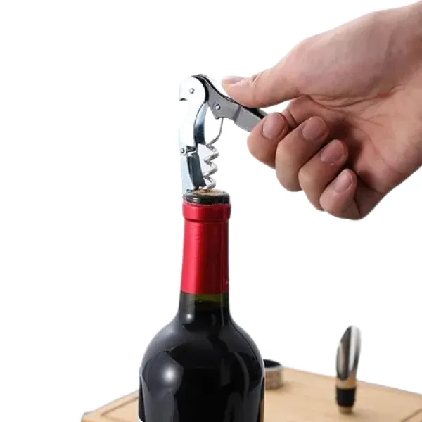 Barudstyrssæt>Kit værktøj til vin, 5 tilbehør