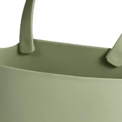 Køkken afløbsstativ hængende kurv med afløbshuller Stor kapacitet Blød fleksibel vask afløbskurv hængende taske Grøn Sale