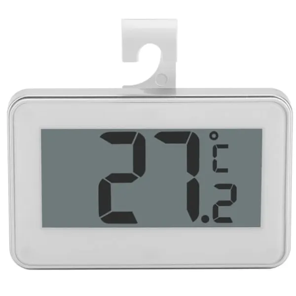 Køkkentermometre>Køkken Stor LCD Køleskab Køleskab Fryser Digitalt Termometer med Justerbar Stativ & Magnet