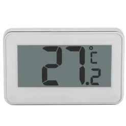 Køkkentermometre>Køkken Stor LCD Køleskab Køleskab Fryser Digitalt Termometer med Justerbar Stativ & Magnet