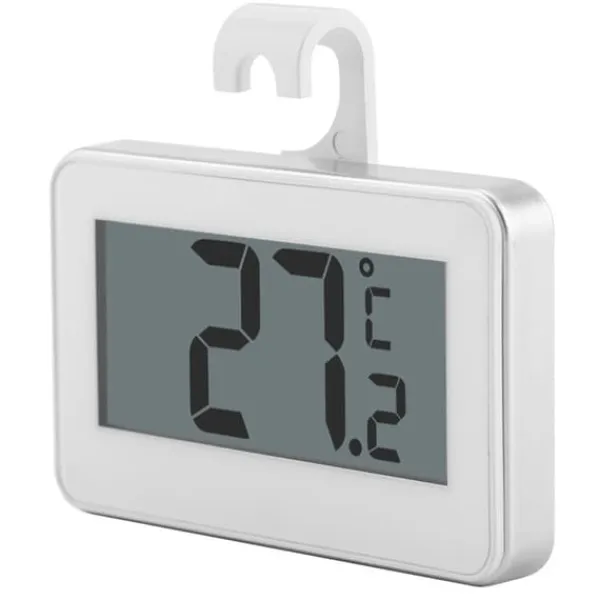 Køkkentermometre>Køkken Stor LCD Køleskab Køleskab Fryser Digitalt Termometer med Justerbar Stativ & Magnet