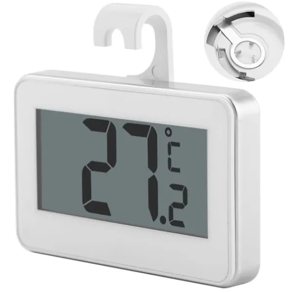 Køkkentermometre>Køkken Stor LCD Køleskab Køleskab Fryser Digitalt Termometer med Justerbar Stativ & Magnet