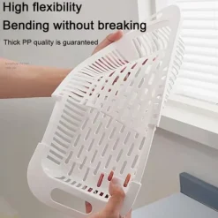 Køkken Udtrækkelig Vask Afløbskurv Plast Opvaskestativ Vask Filterkurv Frugt Grøntsagskurv Hot