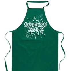 Forklæder>KØKKENFORKLÆDE grøn BOMOWY BEDSTEFAR gave til bedstefars dag FA_434_z