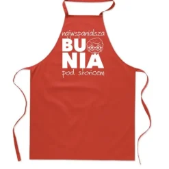 Forklæder>KØKKENFORKLÆDE rød DEN BEDSTE BEDSTEMOR-GAVE FA_435_cw