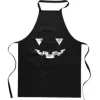 Forklæder>KØKKENFORKLEDE med HALLOWEEN-print Uhyggeligt sjovt græskarsmil