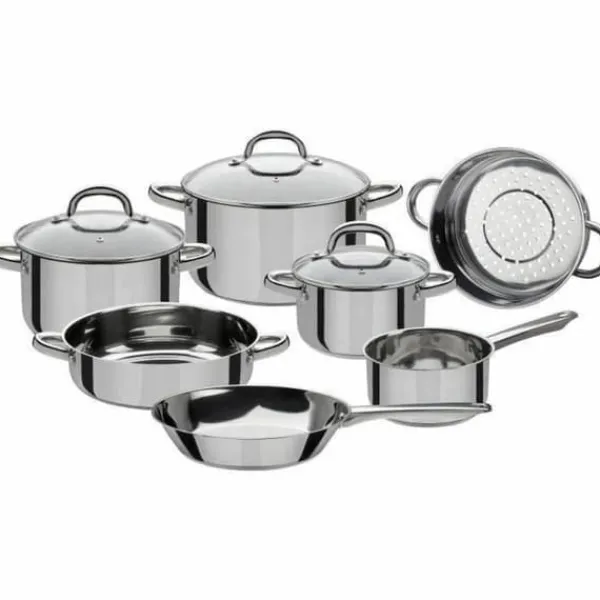 Køkkengrej GSW Stål 10 Dele Best