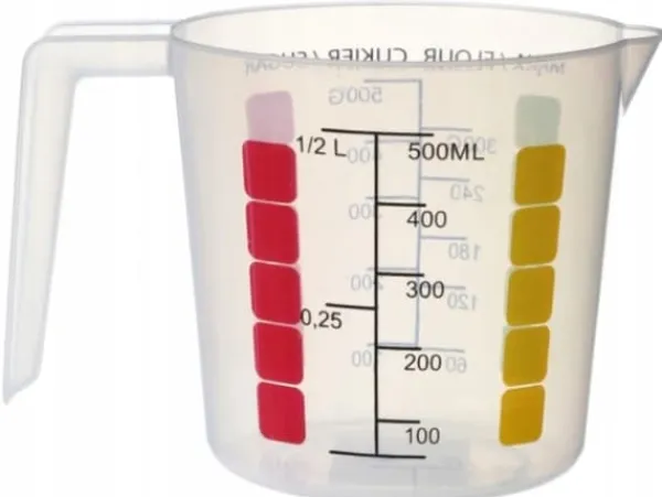 Køkkenkande med målebæger, plastik, SAM, 0,5 l Online