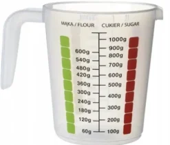 Målebægere & Måleskeer>Køkkenmålebæger 1 L plastik