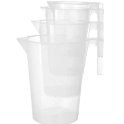 Køkkenmålekande med målebæger af polypropylen, stabelbar 1L - HENDI 567821 Online