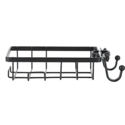 Køkkenophæng til afløbsstativ, gratis stansning, vaskopbevaringsstativ til vandhaner (sort) Outlet