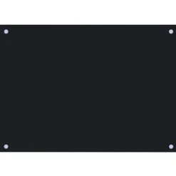 Køkkenredskaber - Living stænkplade 70x50 cm hærdet glas sort Sale