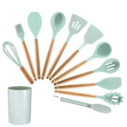 KøkkenredskabssætKøkkenredskaber - 11 dele med holder Clearance