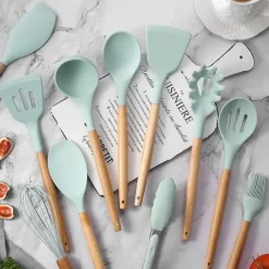 KøkkenredskabssætKøkkenredskaber - 11 dele med holder Clearance