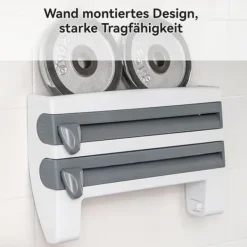 Køkkenrulleholder, Materiale: Plastik, Dimensioner: 12 x 5 x 3 cm, Kompatibilitet: Passer til standard køkkenrullestørrelser Sale