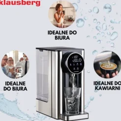 KLAUSBERG KB-7880 2,7L varmtvandsbeholder med temperaturkontrol