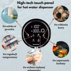 KLAUSBERG KB-7880 2,7L varmtvandsbeholder med temperaturkontrol