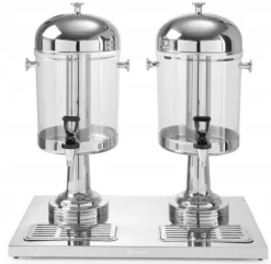 Køler til Juice-dispenser HENDI 2x 8L (16L) - Stål, Dobbelt, med Bakke Online