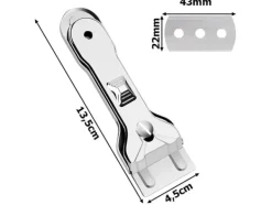 Kogeskraber / Glasskraber - Med 6 udskiftelige blade Discount