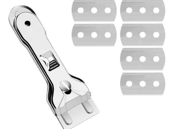 Kogeskraber / Glasskraber - Med 6 udskiftelige blade Discount