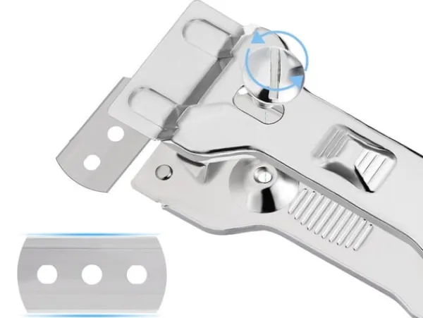 Kogeskraber / Glasskraber - Med 6 udskiftelige blade Discount