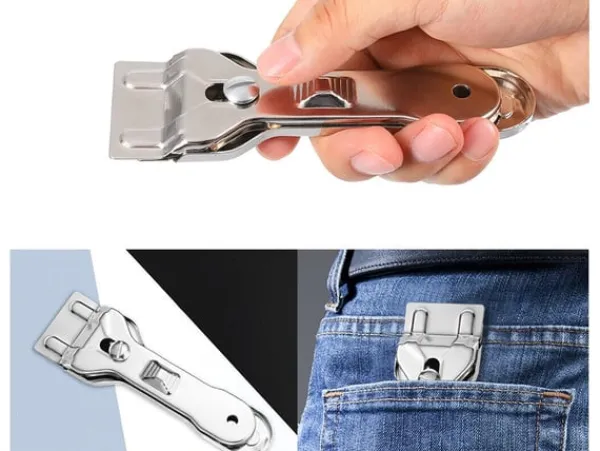 Kogeskraber / Glasskraber - Med 6 udskiftelige blade Discount