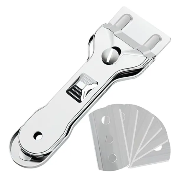 Kogeskraber / Glasskraber - Med 6 udskiftelige blade Discount