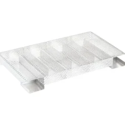 Koldrøgsgenerator 35 cm i rustfrit stål - Ideel til røgning af fisk, kød, ost | Farve: Sølv | Størrelse: 35 cm