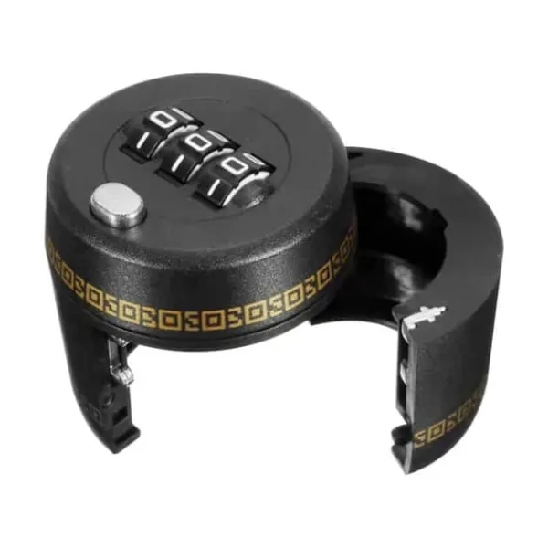 Kombinationslås med 3-cifret digital plombering for at forhindre børn i at drikke. Flaskekapsellås med rødvinshætte og whiskyprop. Best