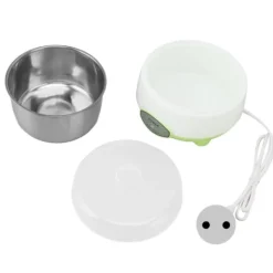 Kompakt Yoghurt Maker Machine Rustfrit Stål Beholder Yoghurt Maker til hjemmelavet DIY Yoghurt Grøn 15W EU stik 220V