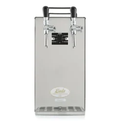 Komplet sæt fadølsanlæg kontakt 40 / K 2 linjer, 50 liter/h rustfrit stål, med membranpumpe, øl tryk, KEG:5 liters adapter, KEG 2:5 liters adapter Sale