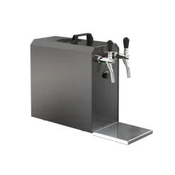 Komplet sæt fadølsanlæg stream 50 / К 2 linjer, 50 liter/h rustfrit stål, med membranpumpe, øl tryk, KEG:uden, KEG 2:Type M New