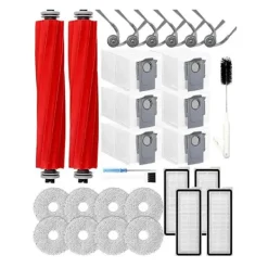 Robotstøvsugere>Komplet udskiftningssæt til Roborock Qrevo-seriens robotstøvsugere - Vedligehold optimal rengøring
